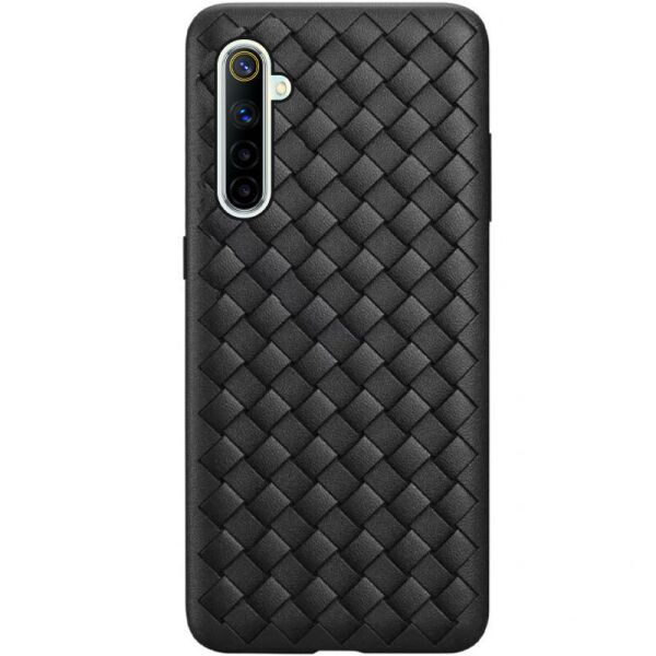 

PU чехол-накладка Epik Weaving series для Realme 6