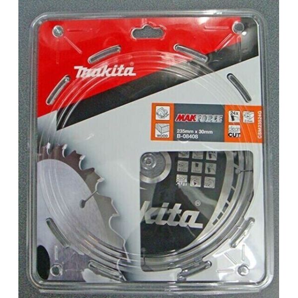 

Диск пильный по дереву 235х30 мм 24T Makita Makforce B-08408