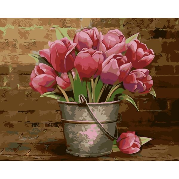

Картина по номерам Тюльпаны 40*50см (AS0009)