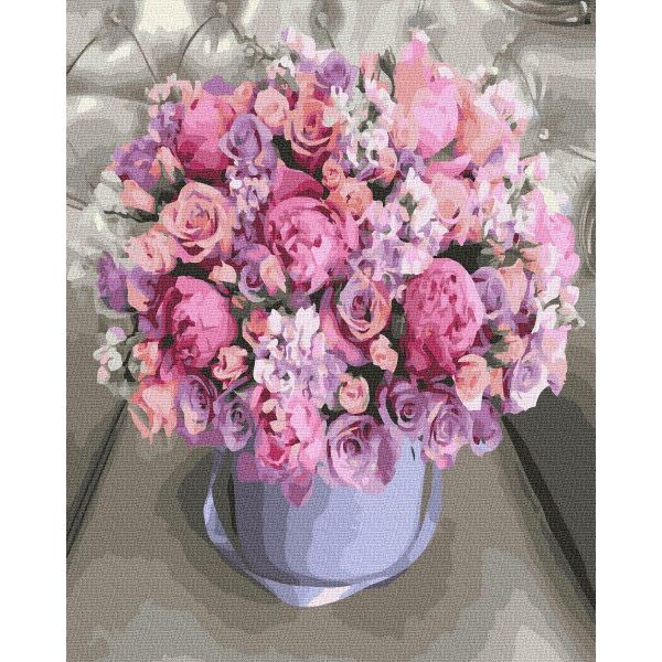 

Картина по номерам Цветочная композиция, 40х50 см., Rainbow Art