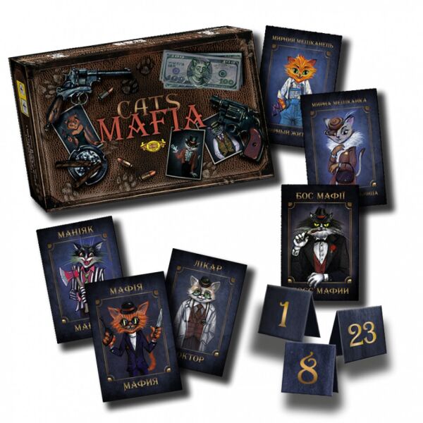 

Настольная игра MAFIA. Cats MKE0511