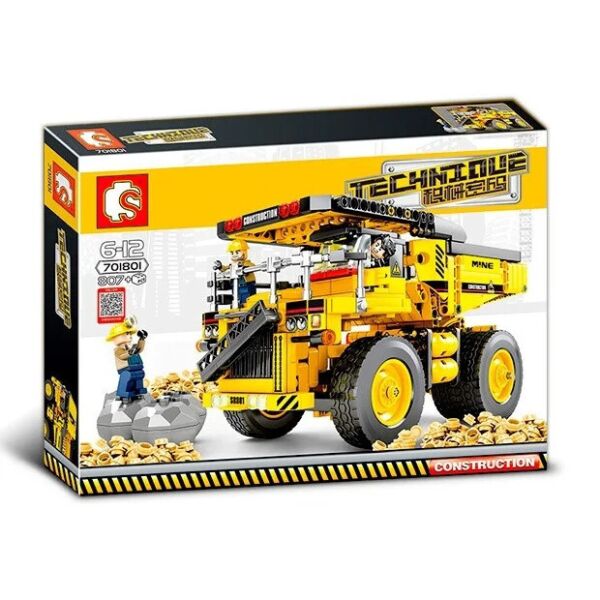 

Конструктор SEMBO 701801 ТЕХНИК - Карьерный самосвал (807 дет.)