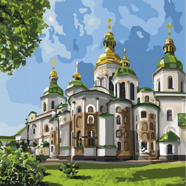 

Картина по номерам София Киевская 2 30*30см KHO2832
