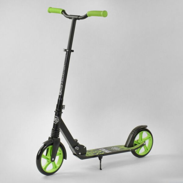 

Самокат BEST SCOOTER WOLF 21478 салатовый
