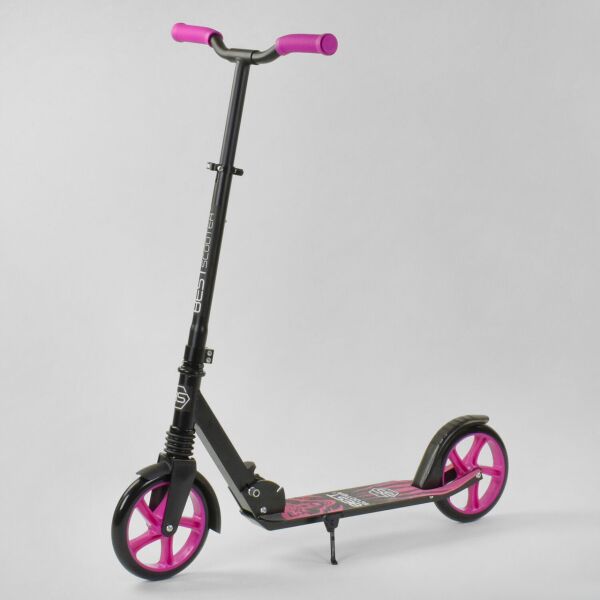 

Самокат BEST SCOOTER WOLF 37098 розовый