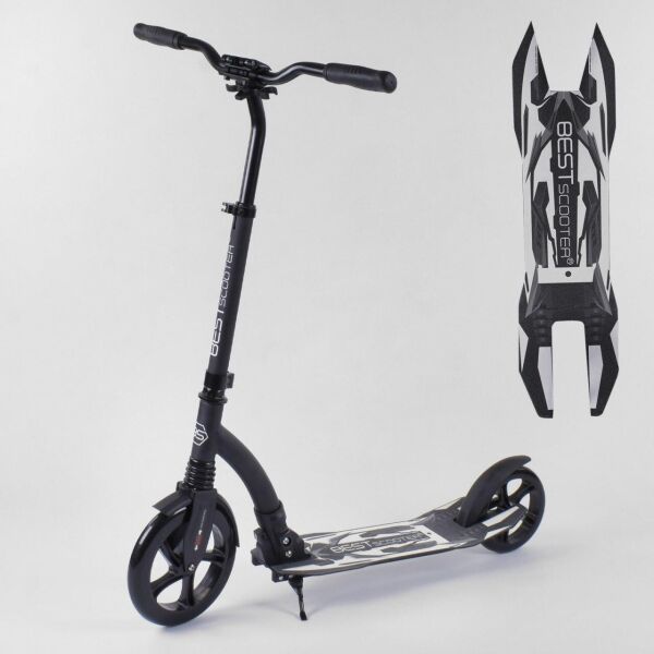 

Самокат BEST SCOOTER 52695 черный (1 амортизатор)