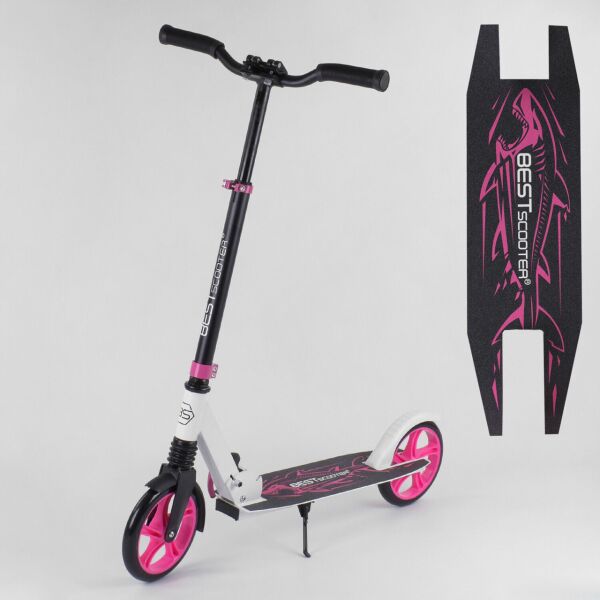 

Самокат BEST SCOOTER SHARK 92465 розовый