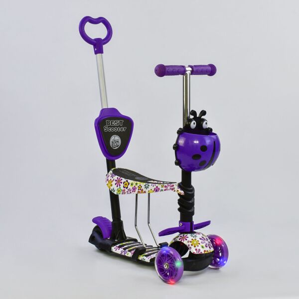 

Самокат BEST SCOOTER 97240 5в1 фиолетовый