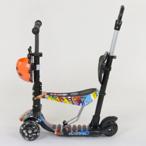 

Самокат BEST SCOOTER 15600 5в1 оранжевый (колеса светятся)