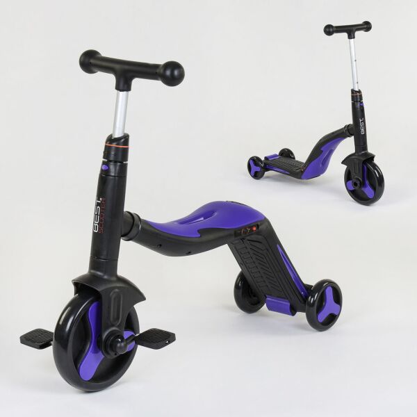 

Самокат BEST SCOOTER JT-30304 фиолетовый