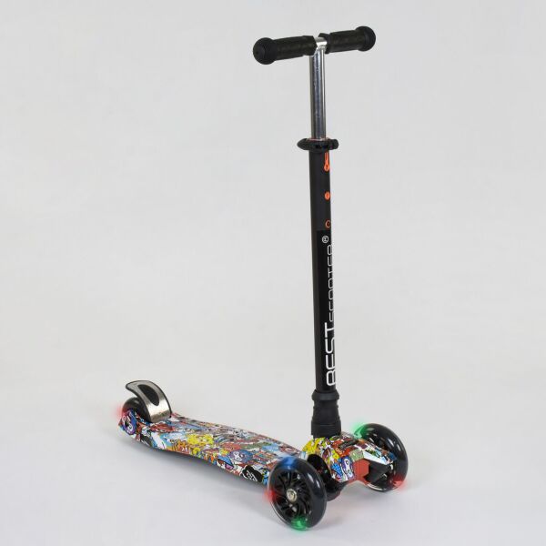 

Самокат BEST SCOOTER А 25460 /779-1315 черный (MAXI)
