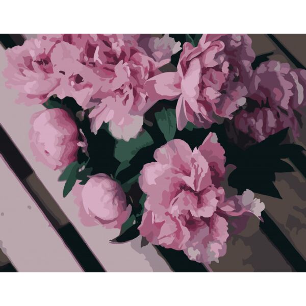 

Картина по номерам Art Craft Пион Катарина 40*50 см 13110-AC