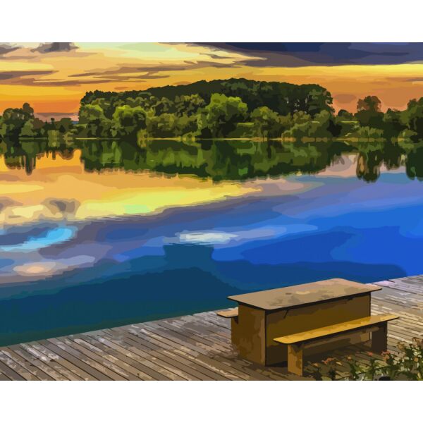 

Картина по номерам Art Craft Дыхание покоя 40*50 см 10512-AC