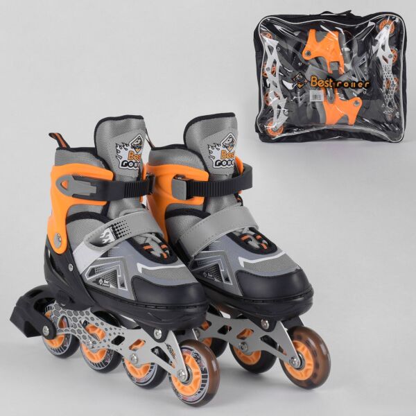 

Ролики BEST ROLLER 5977-M 34-37 оранжевый