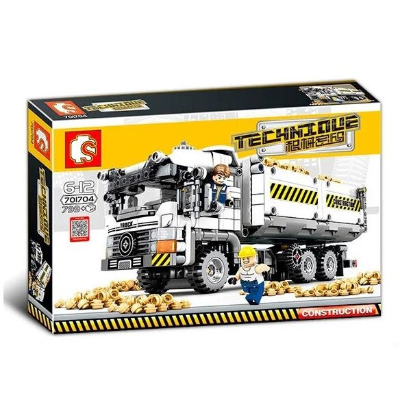 

Конструктор SEMBO 701704 ТЕХНИК - Грузовик - самосвал (799 дет.)