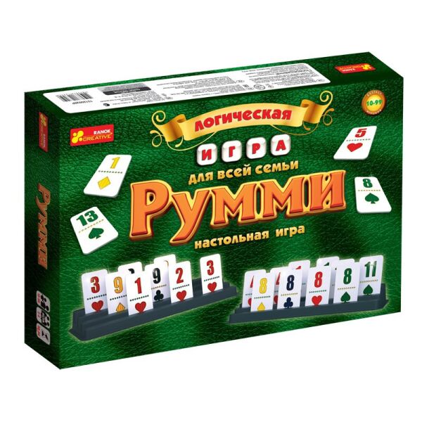 

Логическая настольная игра Руммы (Р) 12120028