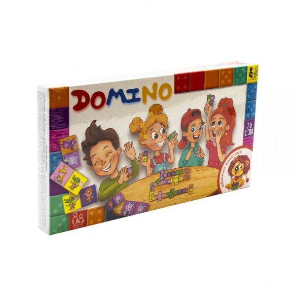 

Настольная игра Домино: Забавные животные рус. DTG-DMN-03