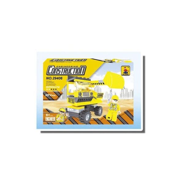 

Конструктор Ausini 29406 СТРОЙКА - Экскаватор (104 дет.)