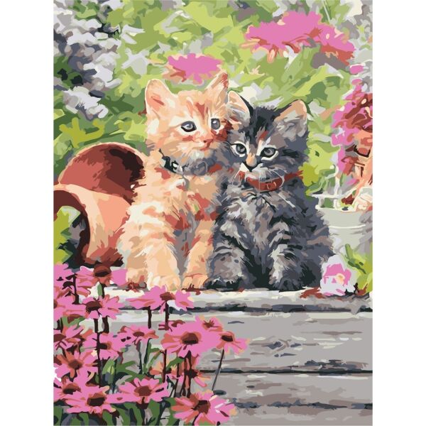 

Картина по номерам ArtStory Котята в селе 30*40см