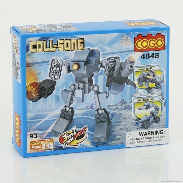 

Конструктор COGO 4848 93 дет, в кор-ке