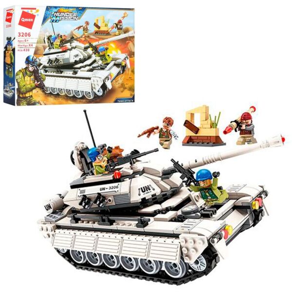 

Конструктор Enlighten Brick 3206 АРМИЯ - Танк (430 дет.)