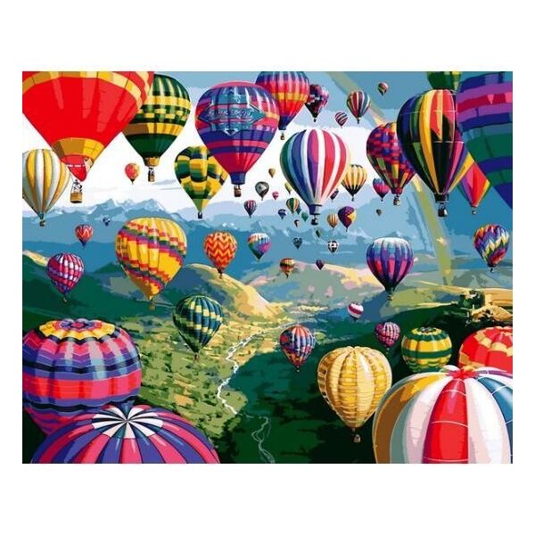 

Картина по номерам Разноцветные шары, 40x50 см., Mariposa