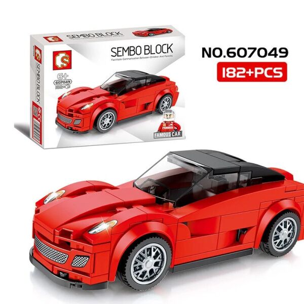 

Конструктор SEMBO 607049 ГОНКА - Машина (182 дет.)