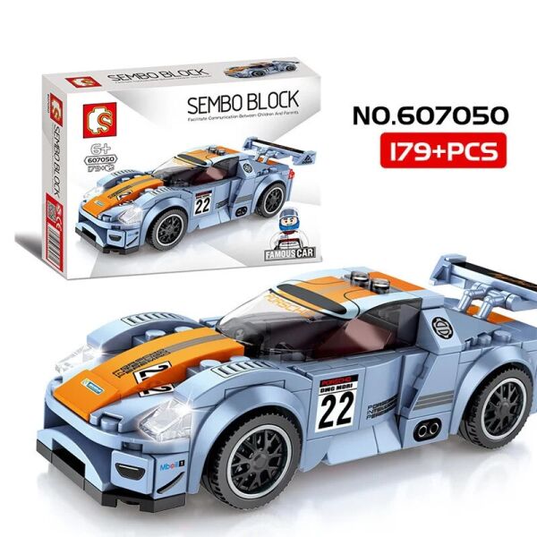 

Конструктор SEMBO 607050 ГОНКА - Машина (179 дет.)