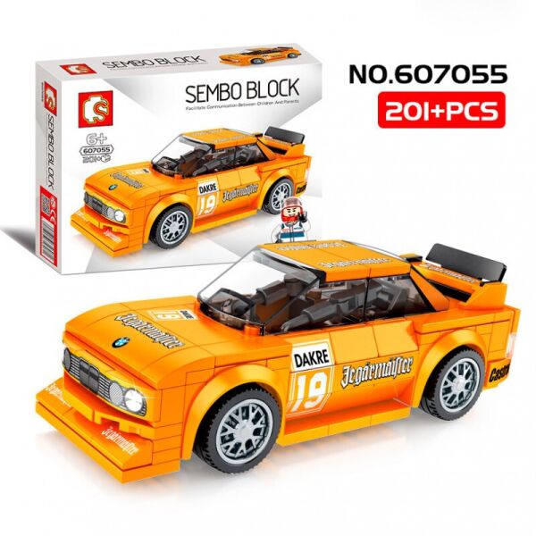 

Конструктор SEMBO 607055 ГОНКА - Машина (201 дет.)