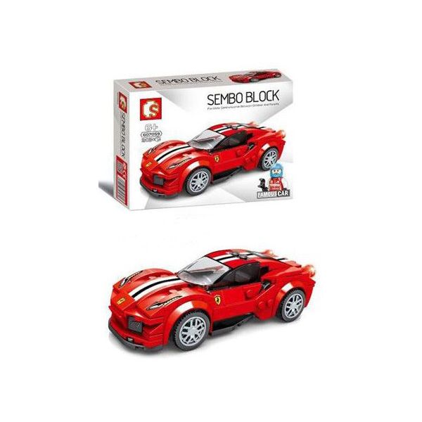 

Конструктор SEMBO 607059 ГОНКА - Машина (205 дет.)