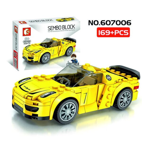 

Конструктор SEMBO 607006 ГОНКА - Машина (169 дет.)