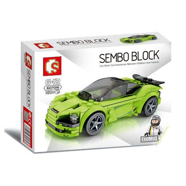 

Конструктор SEMBO 607016 ГОНКА - Машина (165 дет.)