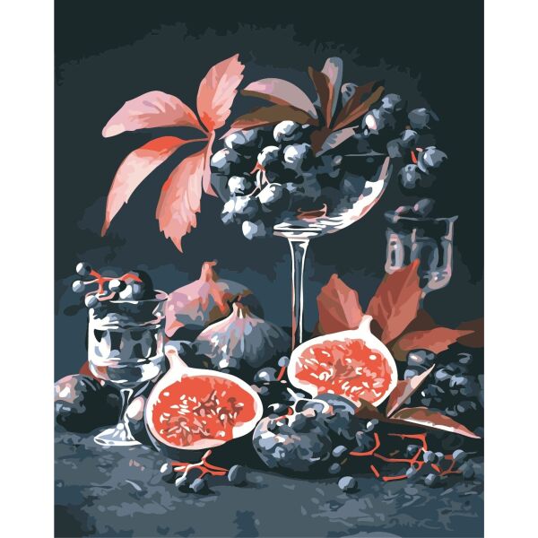 

Картина по номерам ArtStory Инжир и виноград 40*50см