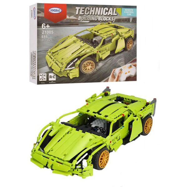 

Конструктор XINGBAO 21005 ТРАНСПОРТ - Машина на р / у (655 дет.)