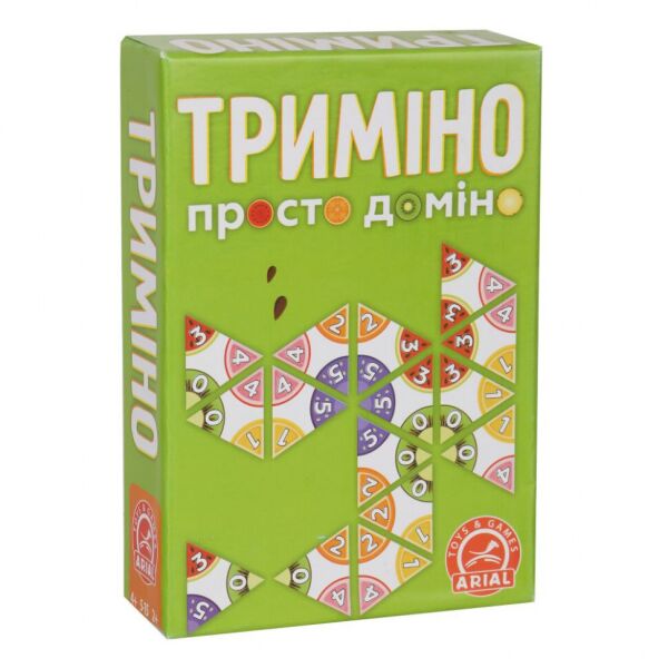 

Настольная игра Arial Тримино (Супердомино) 911081