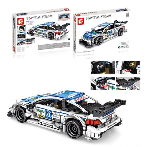 

Конструктор SEMBO 701711 ТЕХНИК - Автомобиль BMW M4 DTM (632 дет.)