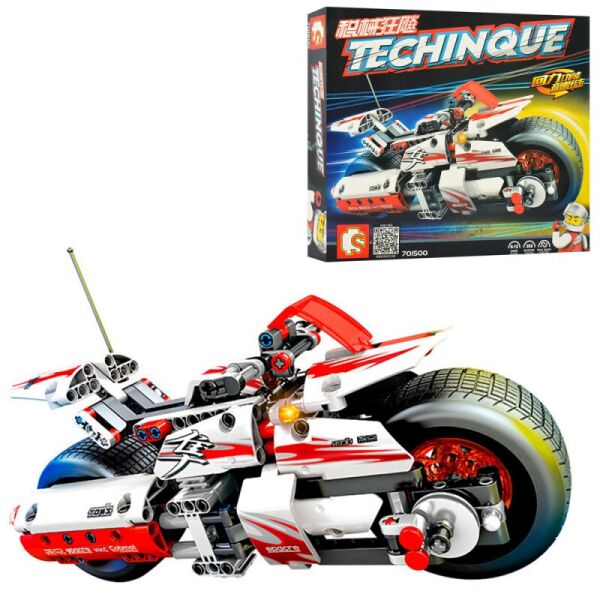 

Конструктор SEMBO 701500 TECHNICS - Мотоцикл (392 дет.)