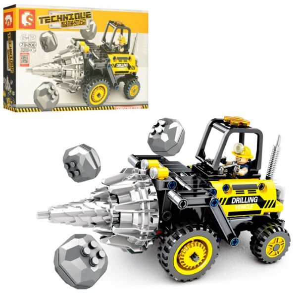 

Конструктор SEMBO 701200 TECHNICS - Буровая машина (235 дет.)