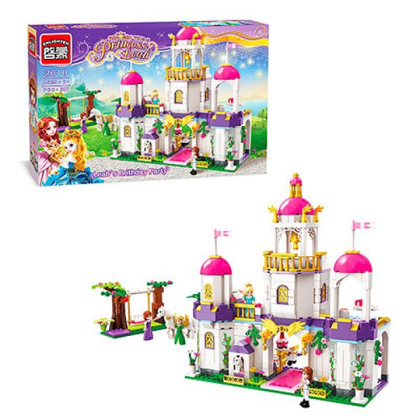 

Конструктор Enlighten Brick 2610 ПРИНЦЕССЫ - Замок (587 дет.)