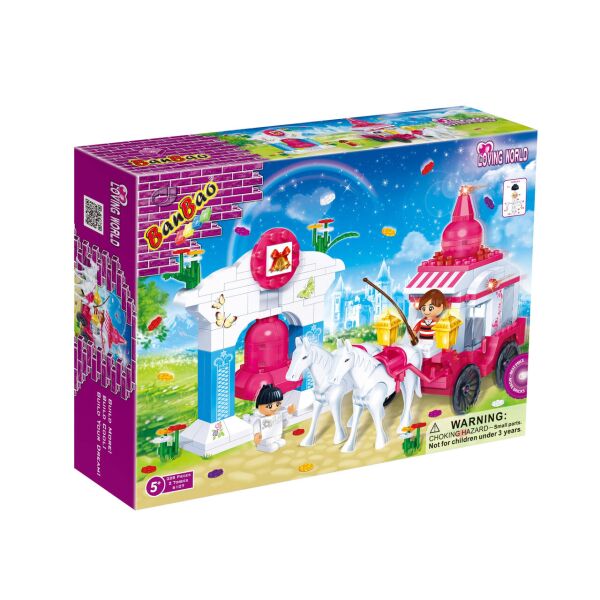 

Конструктор BanBao 6107 LOVING WORLD - Карета (328 дет.)