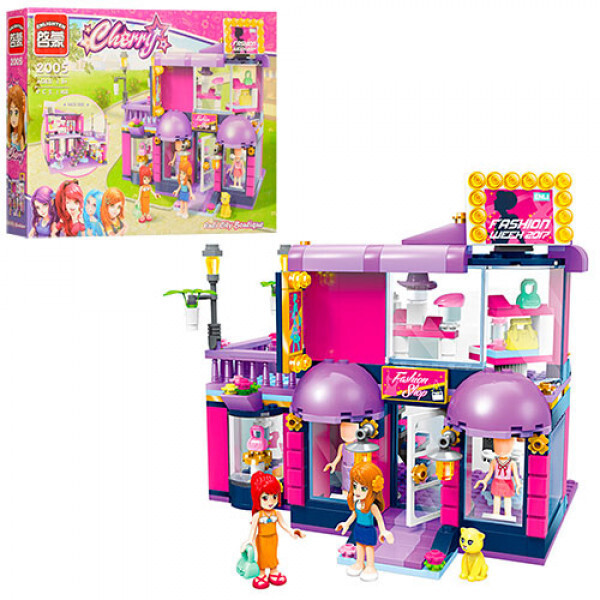 

Конструктор Enlighten Brick 2005 ЧЕРРИ - Магазин (458 дет.)