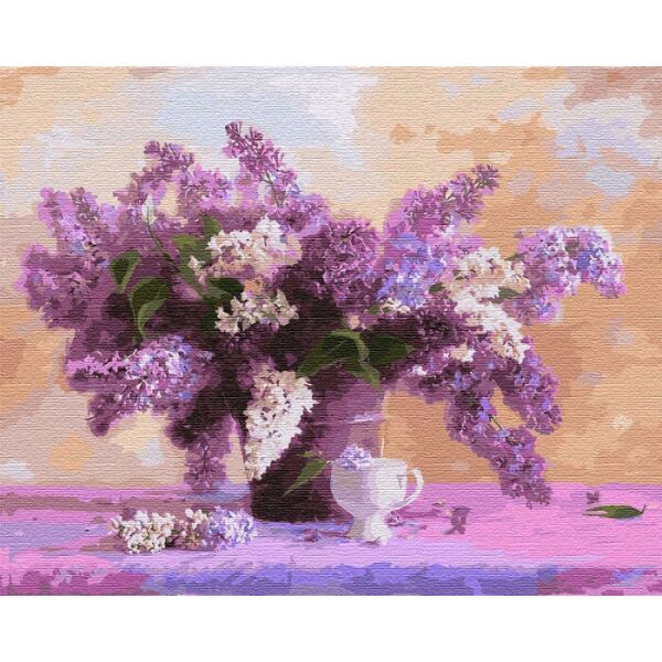 

Картина по номерам Яркий букет сирени, 40x50 см., Идейка