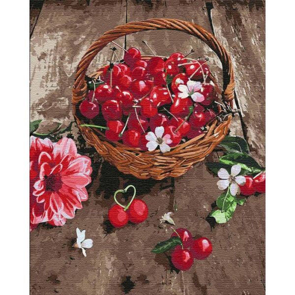 

Картина по номерам Вишнева радість, 40x50 см., Идейка