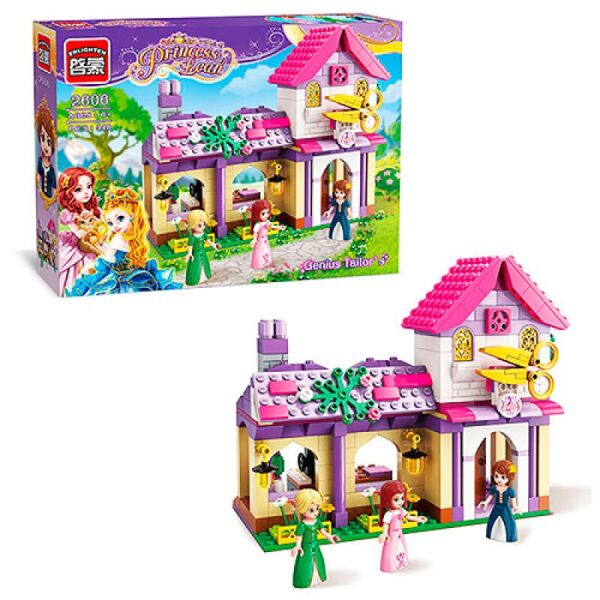 

Конструктор Enlighten Brick 2606 ПРИНЦЕССЫ - Парикмахерская (348 дет.)