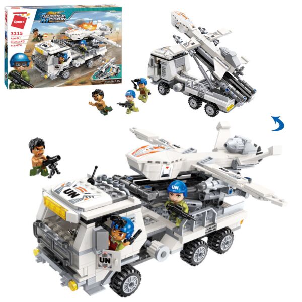 

Конструктор Enlighten Brick 3215 АРМИЯ - База для беспилотного летательного аппарата (474 дет.)