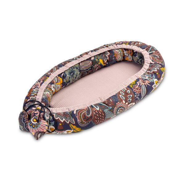 

Кокон-гнездышко для новорожденного Wafel Boho Brudny Roz