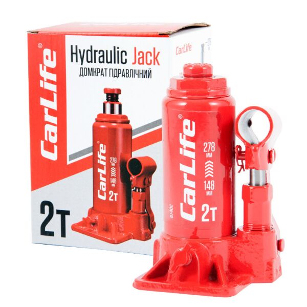 

Домкрат CarLife BJ402 2т 148-278 мм