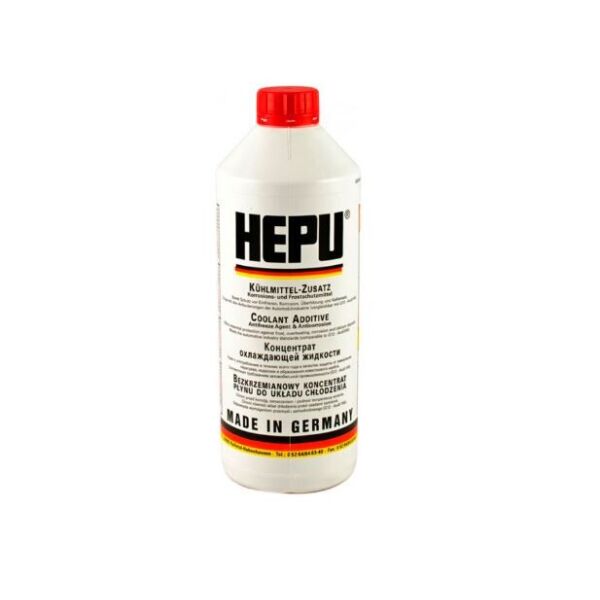 

Антифриз-концентрат HEPU G12 1.5 л Красный P999-G12