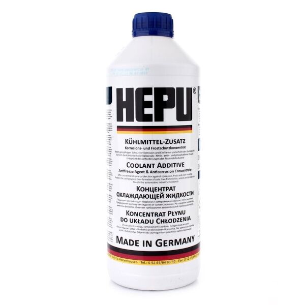 

Антифриз-концентрат HEPU G11 1.5 л синий P999-G11