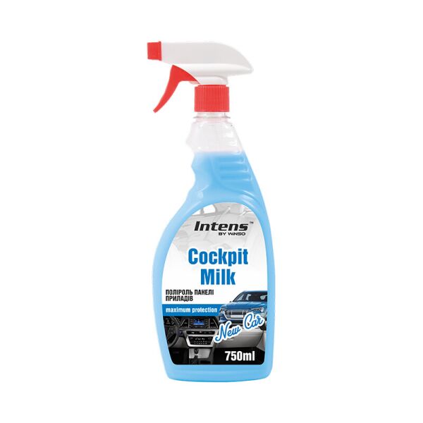 

Молочко-полироль для панели приборов New Car Cockpit milk Intens by WINSO 875012 750 мл
